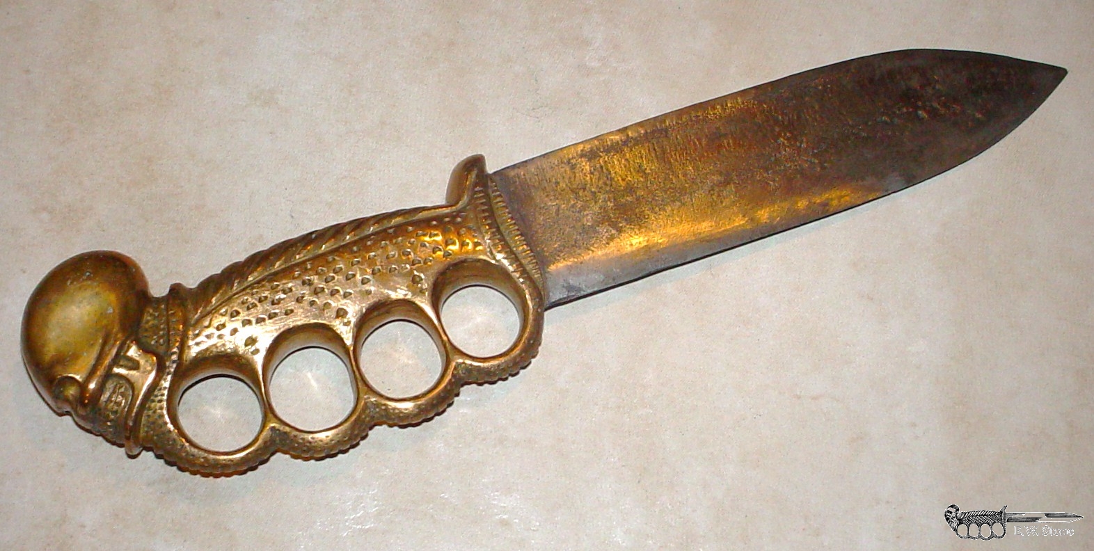 Brass Knuckle Dagger